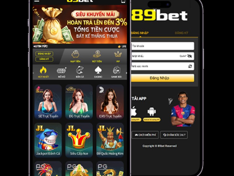 Hình ảnh minh họa quy trình đăng ký, đăng nhập và tải ứng dụng 123b Casino