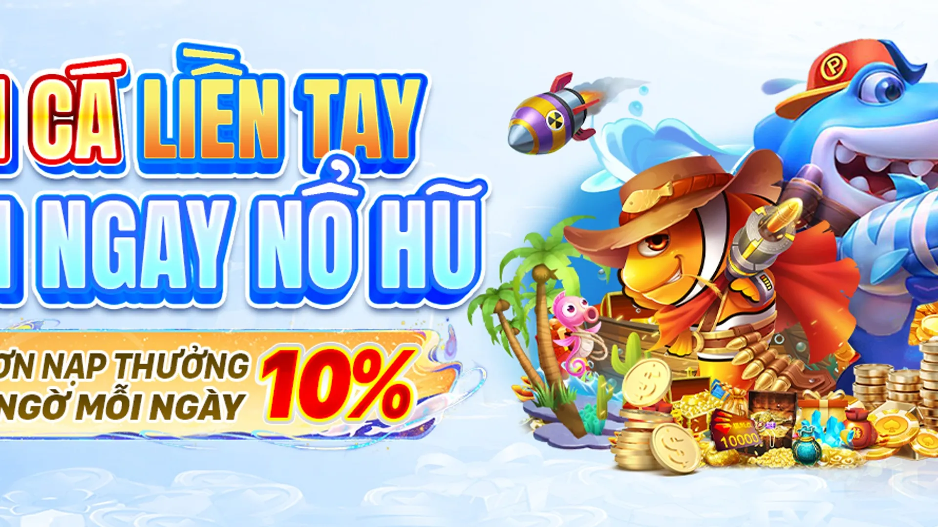 Hình ảnh đại dương và trò chơi bắn cá 123b Casino
