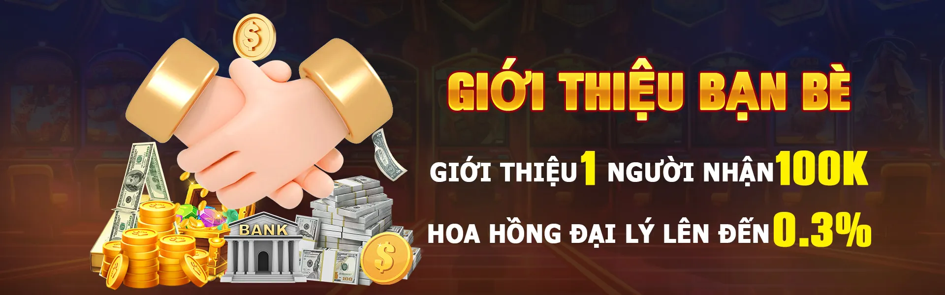 Banner ưu đãi hoàn trả độc quyền tại 123b Casino